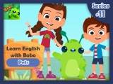 Learn English with Bobo Series #11: Pets