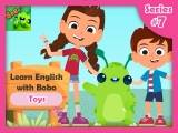 Learn English with Bobo Series #7: Toys