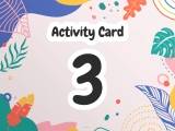 Activity Card 3